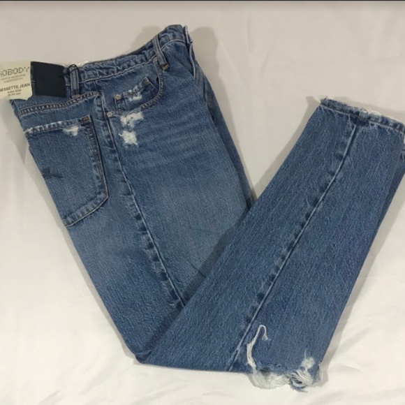 Nobody Bessette High Rise Slim Leg Jeans NEW - Picture 6 of 10